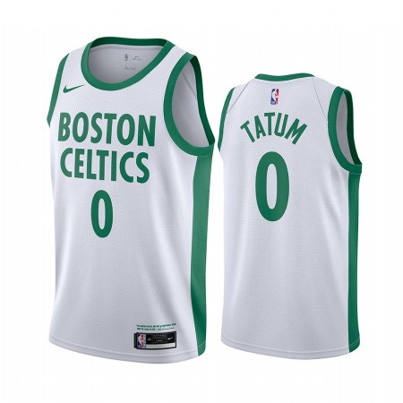Camiseta Hombre Boston Celtics Jayson Tatum 0 2020-21 City Edition Swingman